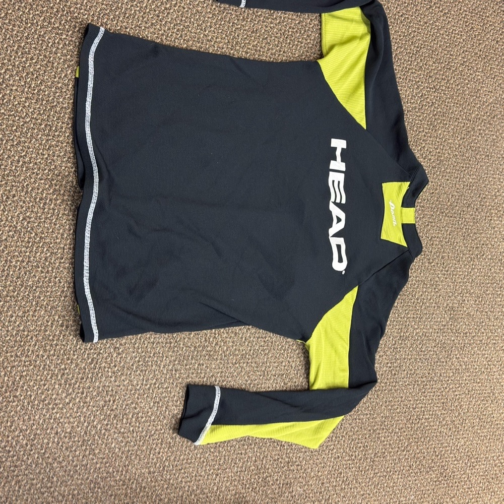 Head Black and Yellow Performance Pullover / Penn… - image 7